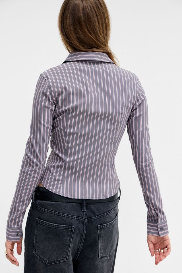 Silence + Noise Hailey Zip Through Shirt #3