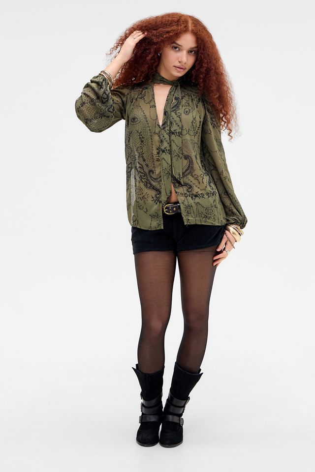 UO Up All Night Blouse #1
