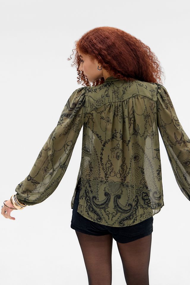 UO Up All Night Blouse #3