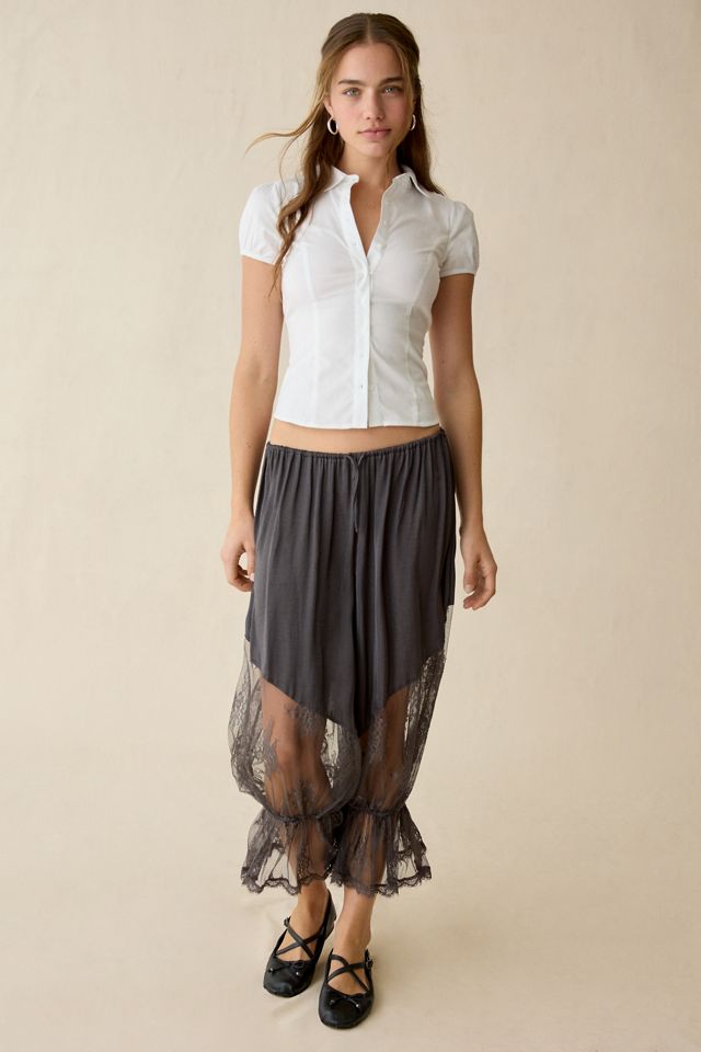 Camicia con Colletto Tondo Clover Kimchi Blue #5