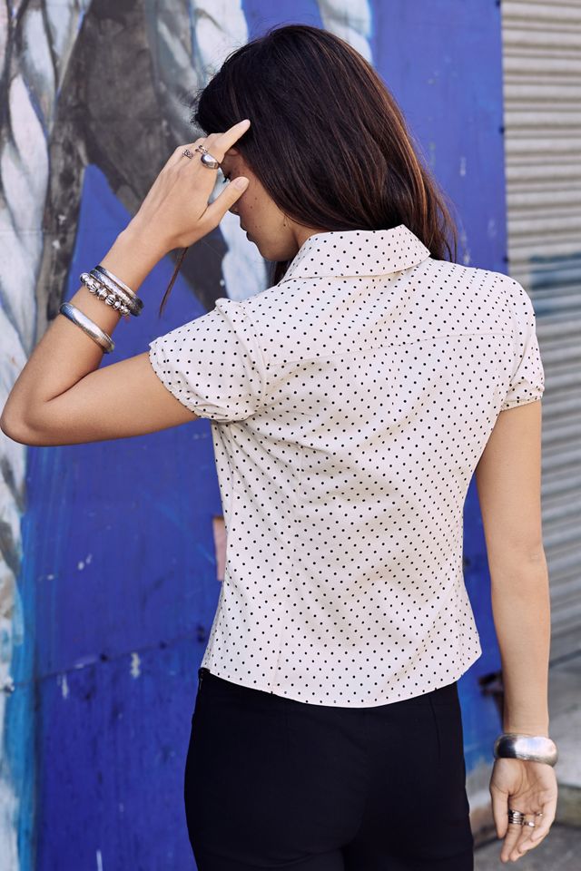 Kimchi Blue Clover Round Collar Shirt #2