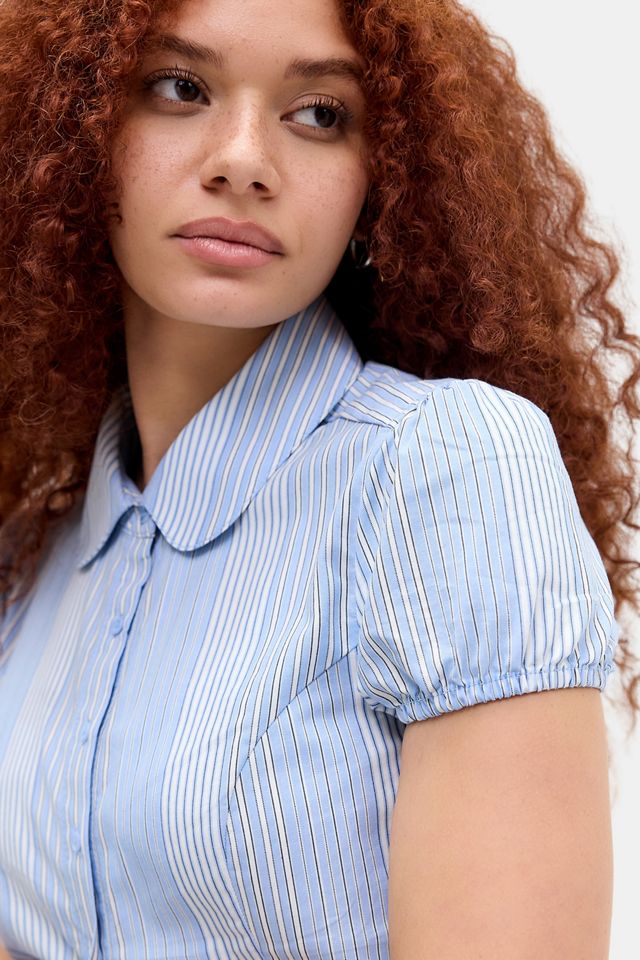 Kimchi Blue Clover Round Collar Shirt #2