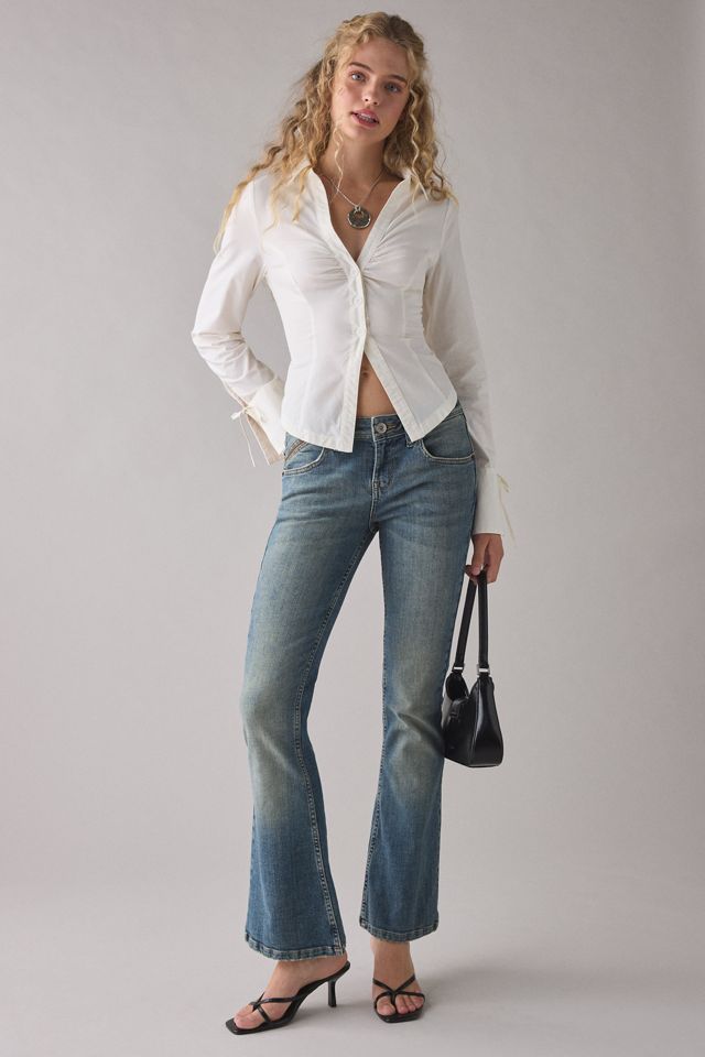 Kimchi Blue Poppy Slim Shirt #2