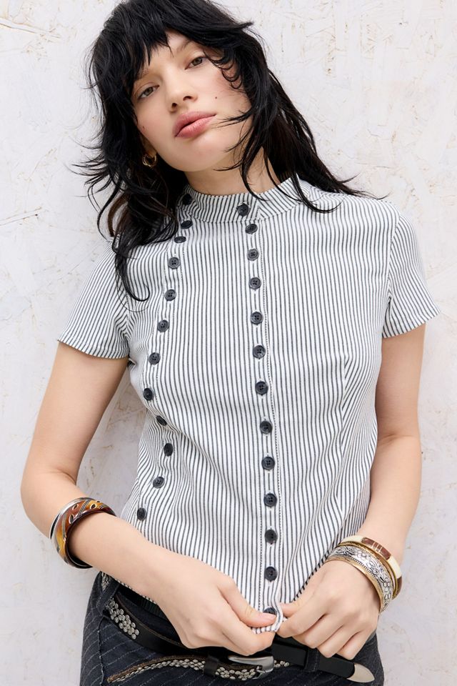 Blouse à rayures Laurna Silence + Noise #1