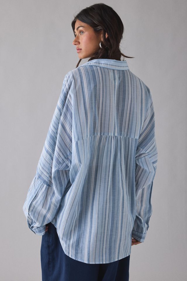 BDG Alex Breezy Stripe Shirt #4