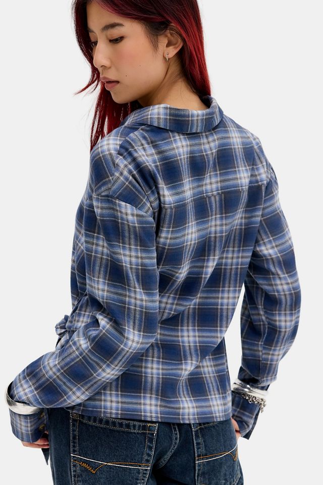 BDG Luca Check Side Tie Shirt #3