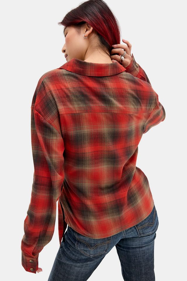 Chemise à carreaux Luca avec nœud latéral BDG #3