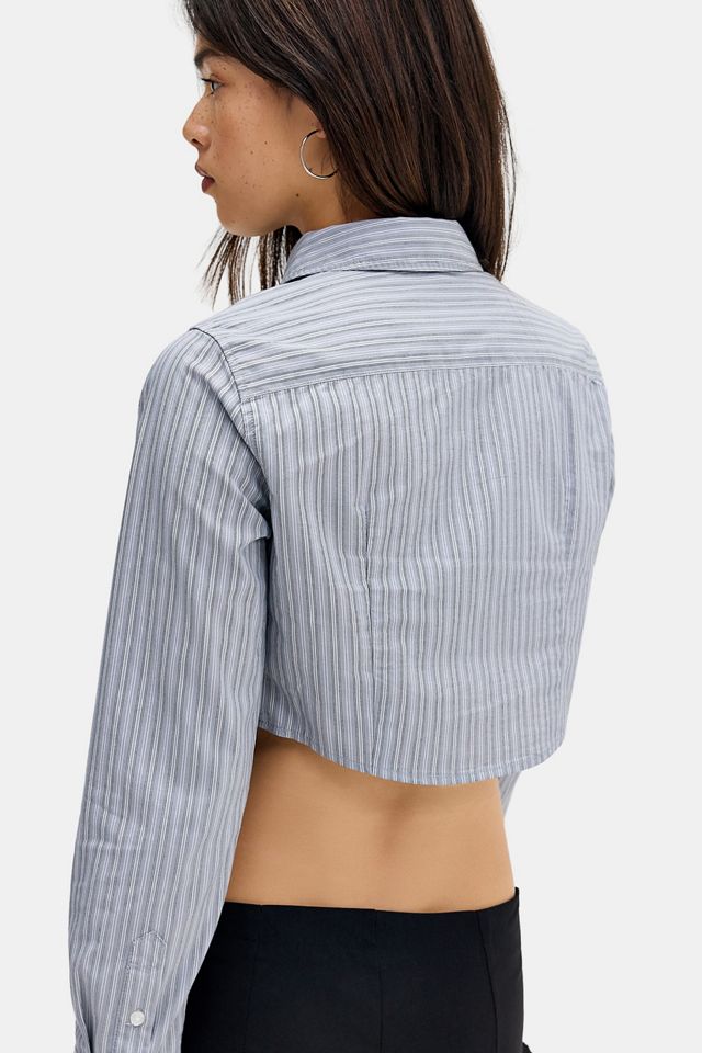 BDG Primrose Streifen Cropped Hemd #3