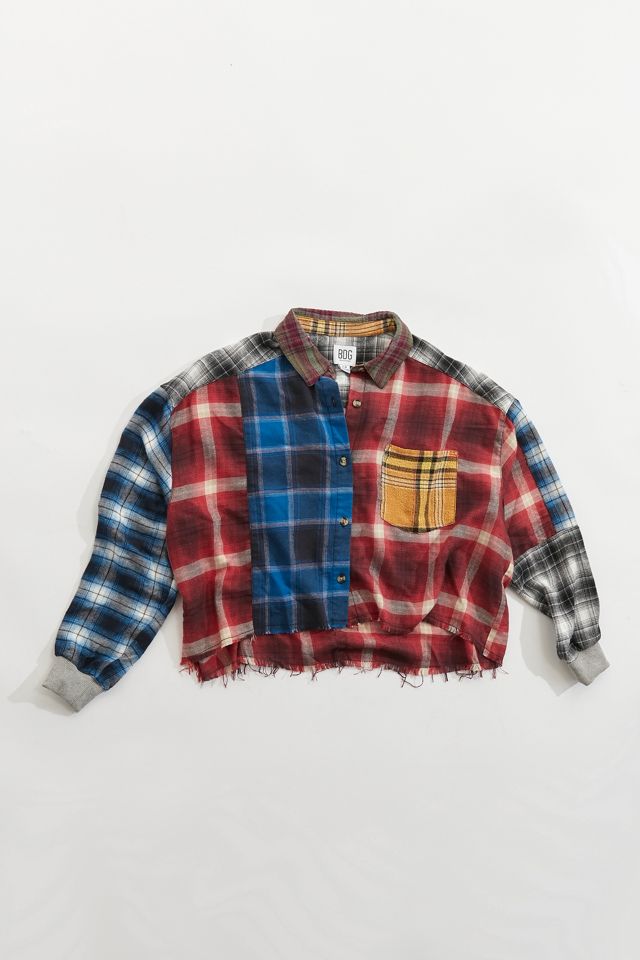 BDG – Patchwork-Flannellhemd „Rayne“ #4