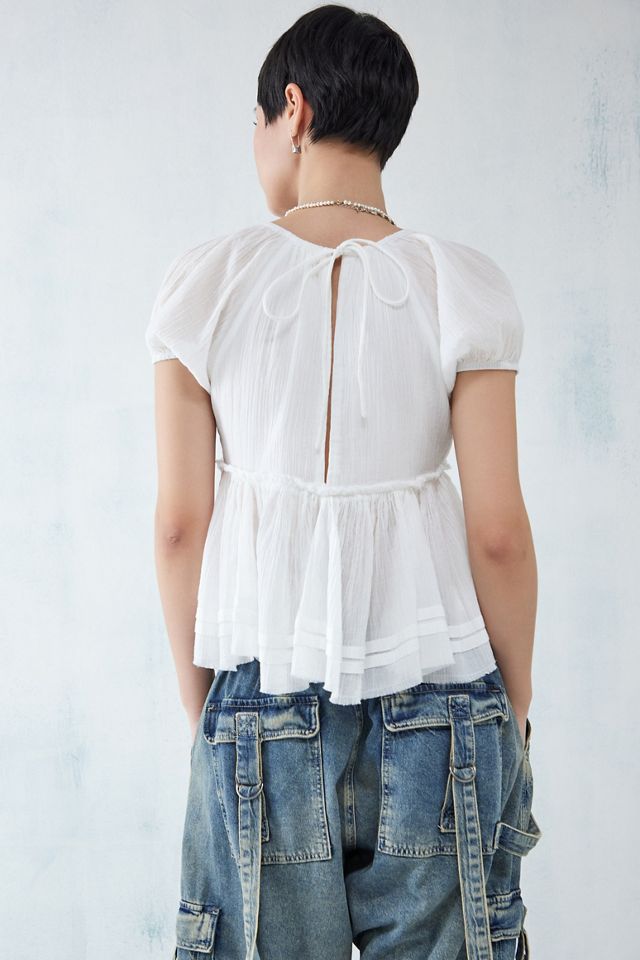 Blusa UO Clara Hanky Hem  #2