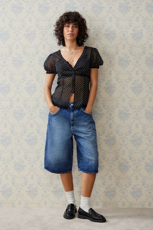 Kimchi Blue Tilly Polka Dot Blouse #2
