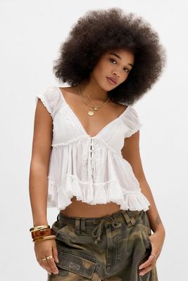 Kimchi Blue Belle Bluse