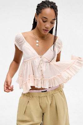 Belle Blouse en taille: TTP - Kimchi Blue - Modalova