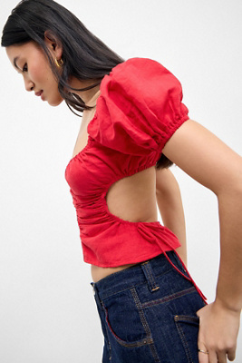 Chemisier Cleo à découpes en taille: XS - Silence + Noise - Modalova