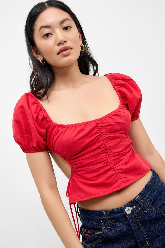 Silence + Noise Cleo Cut Out Blouse #2