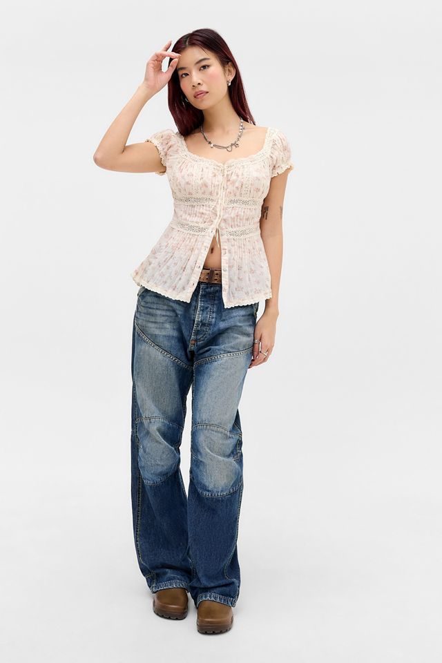 Kimchi Blue Faye Blouse #1