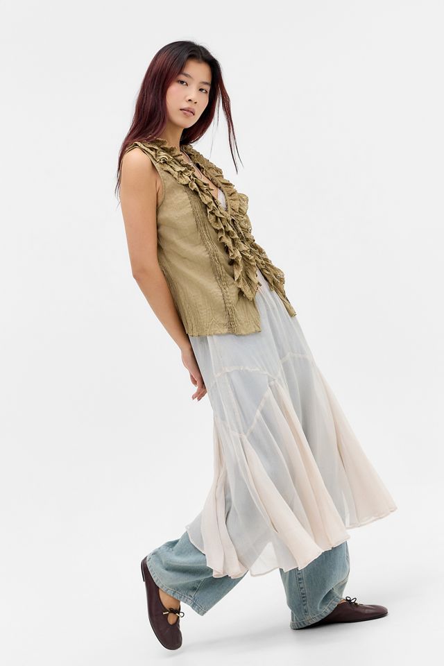 Kimchi Blue Clara Military Blouse #2
