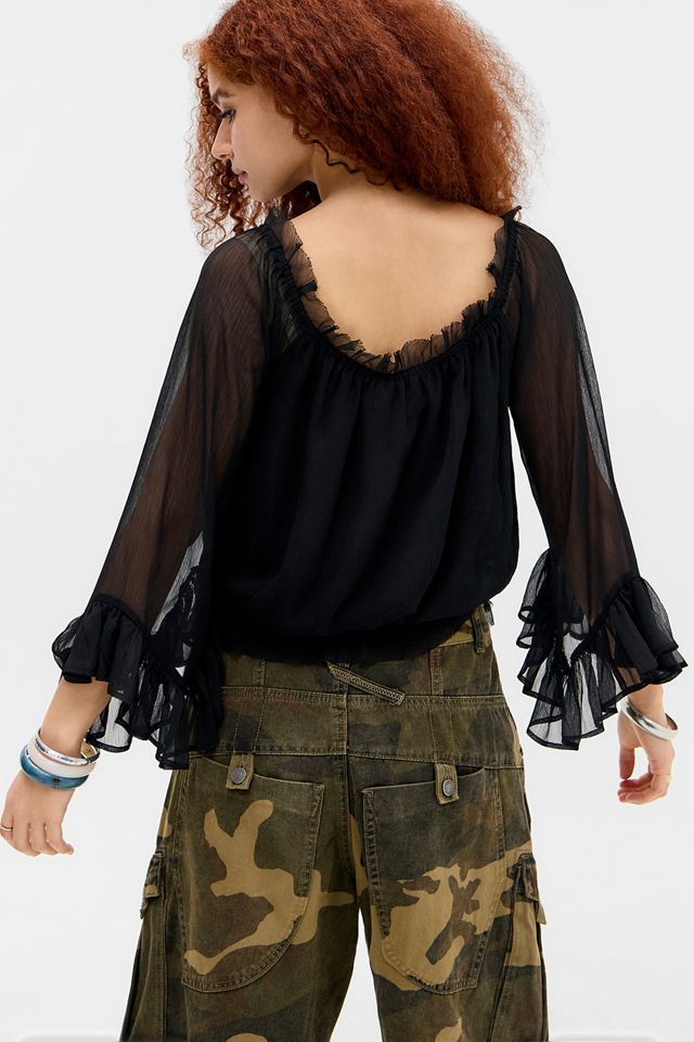 Kimchi Blue Studded Blouse #3