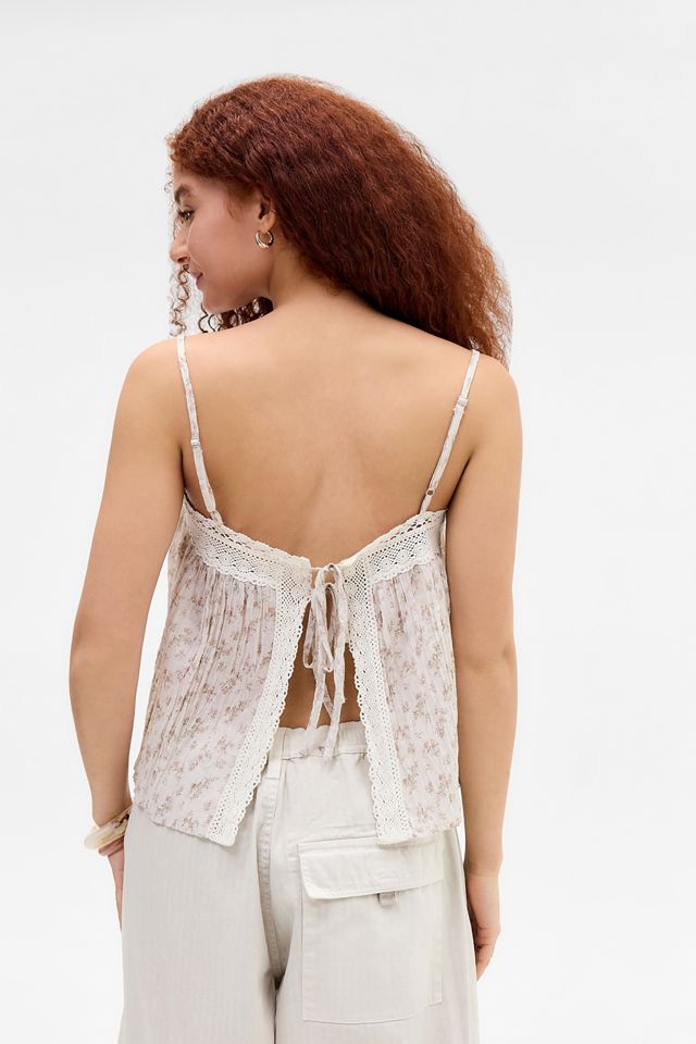 Caraco Elara à petites fleurs Kimchi Blue #3