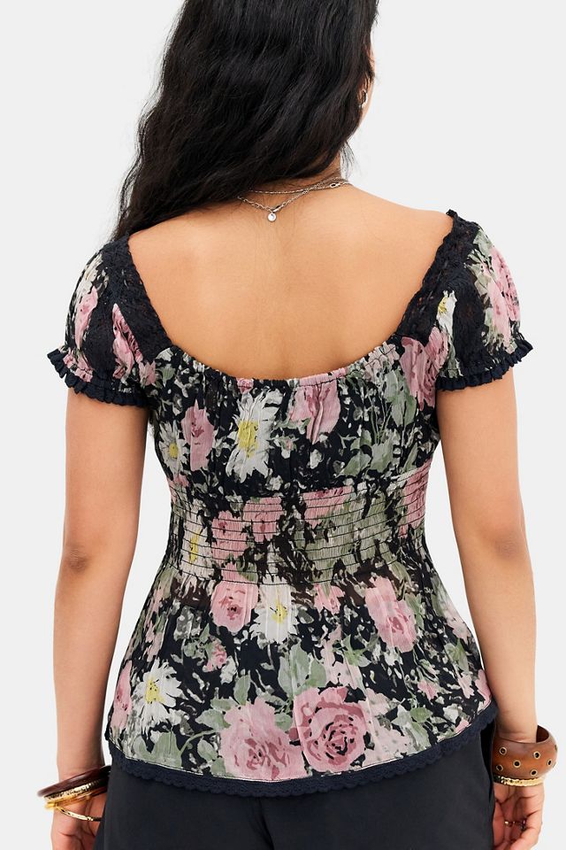 Blusa de Gasa Faye Kimchi Blue #3