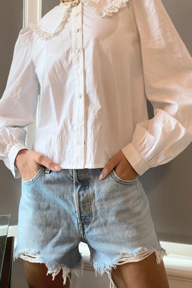 UO Stella Prairie Collar Blouse #1