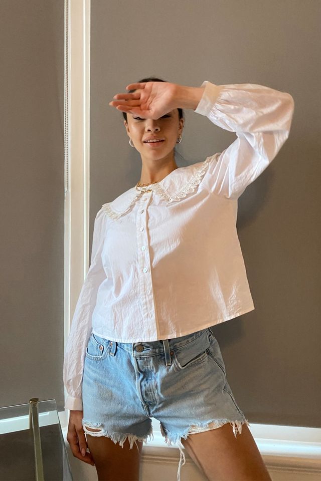 UO Stella Prairie Collar Blouse #2