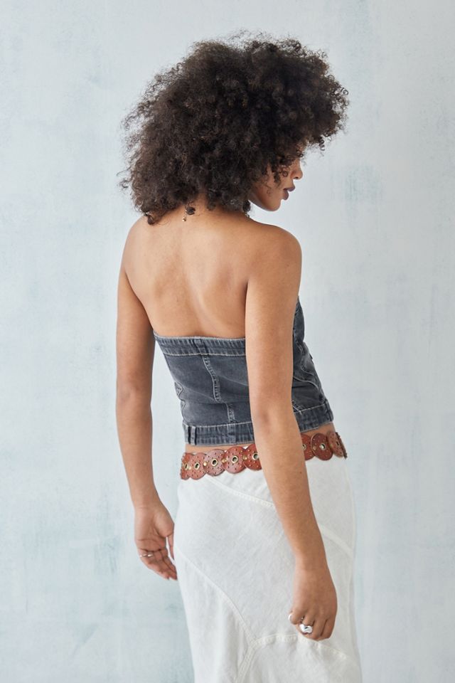Corsetto di Jeans Asimmetrico BDG #3