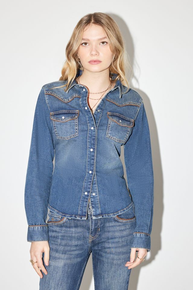 Chemise en denim Tuftluck UO Exclusive #2