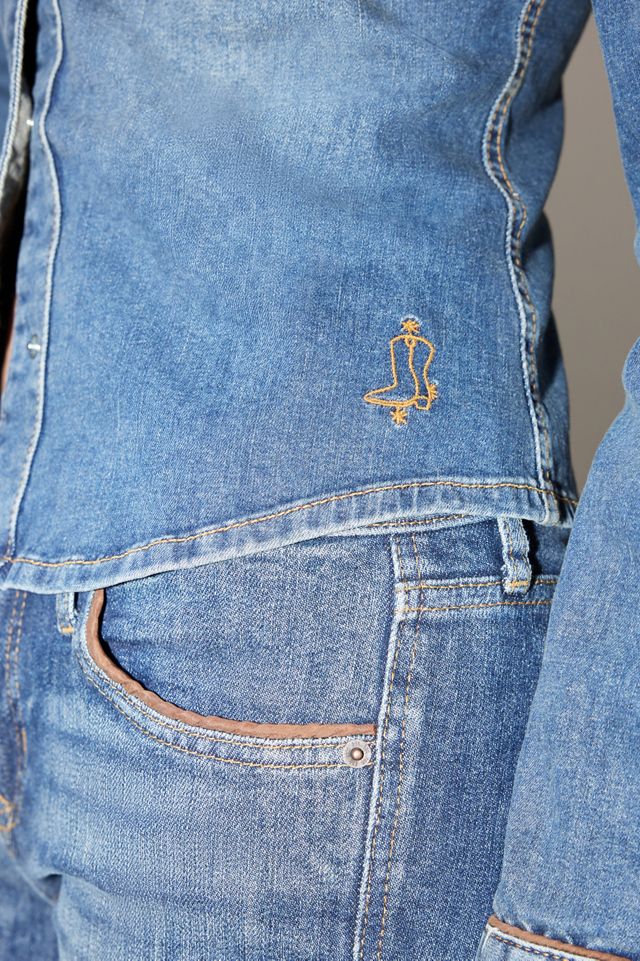 Chemise en denim Tuftluck UO Exclusive #3