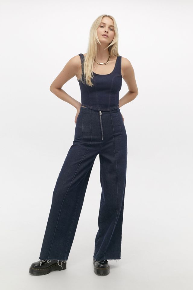 UO Denim Corset Top #2
