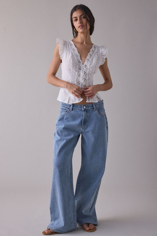 Top Kimchi Blue Aurelia con Mangas de Volantes #1