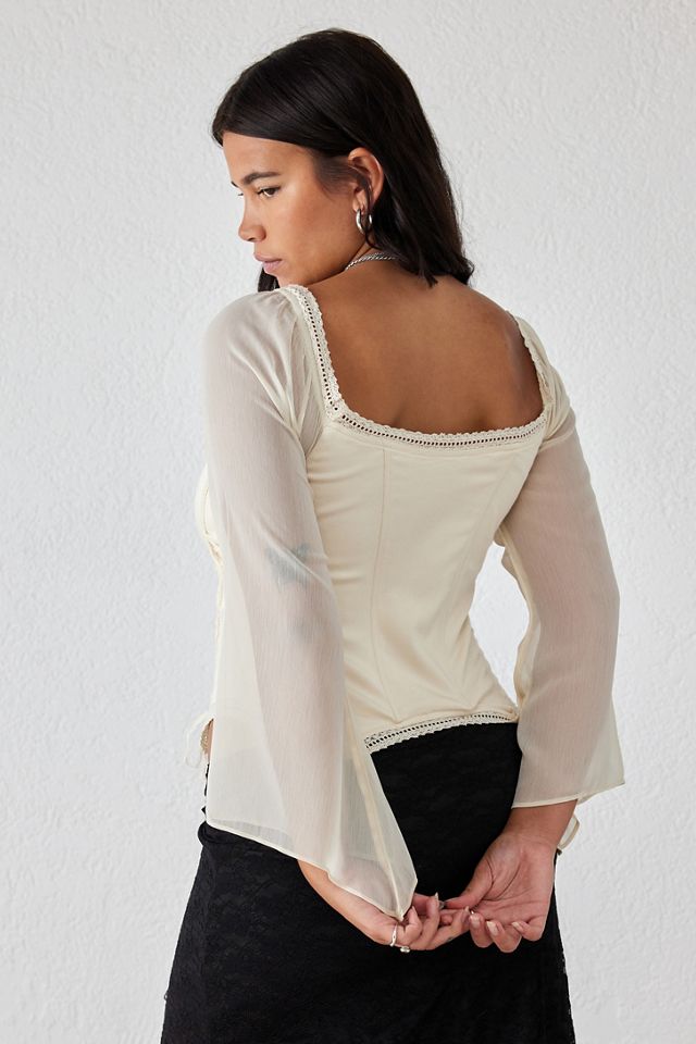 Light Before Dark Cora Corset Blouse  #3