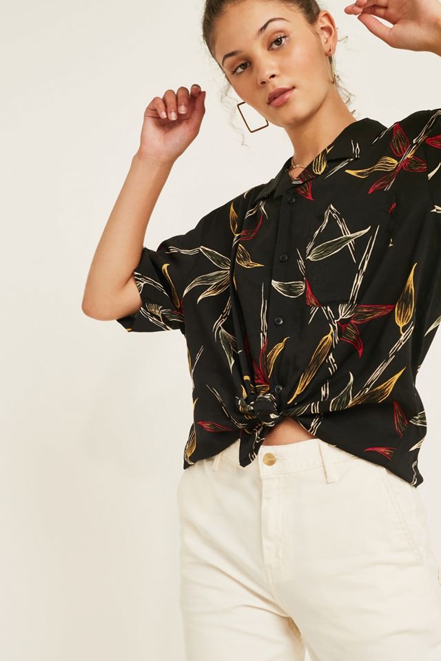 UO Bamboo Stampa Camicia a maniche corte #2