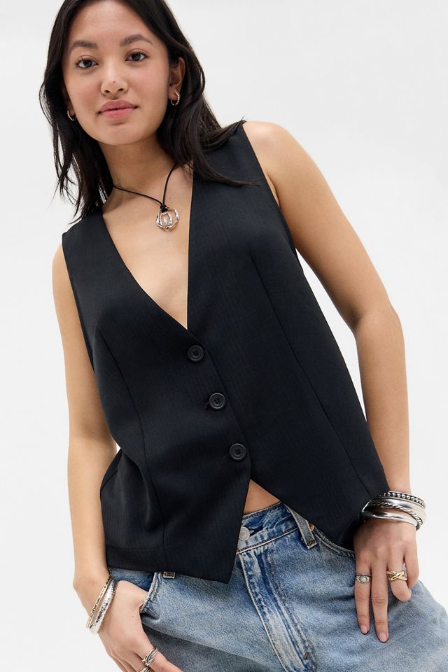 UO Oversized Waistcoat #1