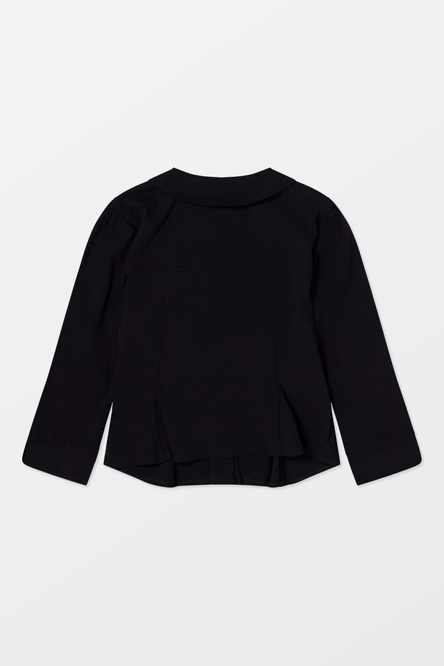 Silence + Noise Veste-chemisier noire Lyn Pea #7
