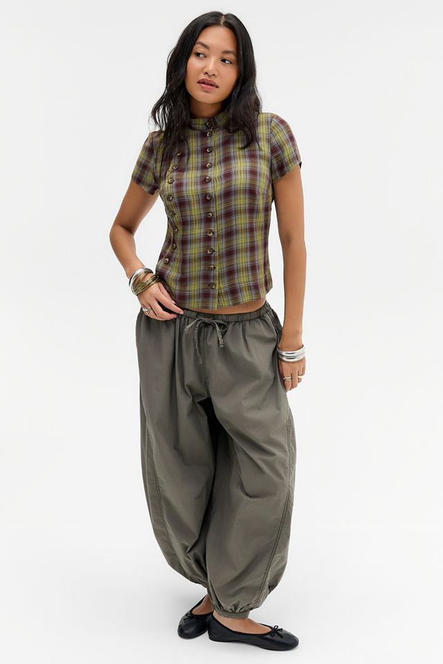Silence + Noise Laurna Double Button Blouse #1