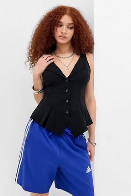 Silence + Noise Tabitha Peplum Corset Top