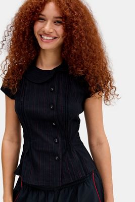 Blusa Asimétrica Liea Kimchi Blue