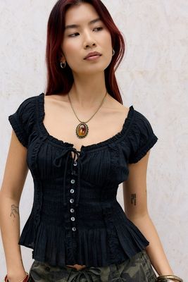 Kimchi Blue Mabel Smock Blouse