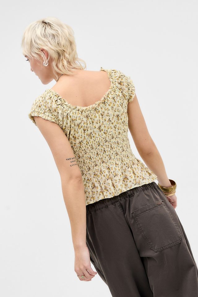 Kimchi Blue Mabel Smock Blouse #3