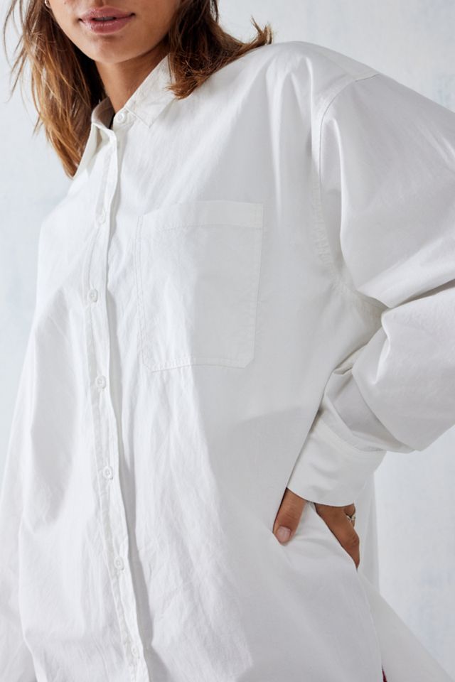 Camisa Poplin Oversized Rae de BDG #1
