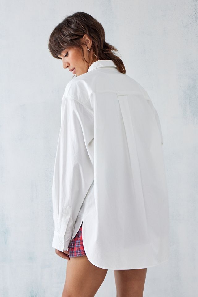 Camisa Poplin Oversized Rae de BDG #2