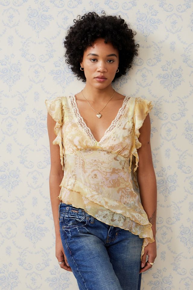 Kimchi Blue Jenny Asymmetric Blouse #4