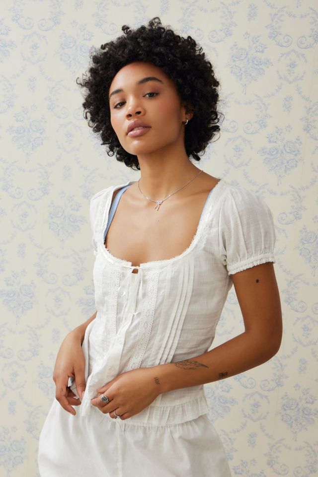 Kimchi Blue Blake Blouse | Urban Outfitters UK