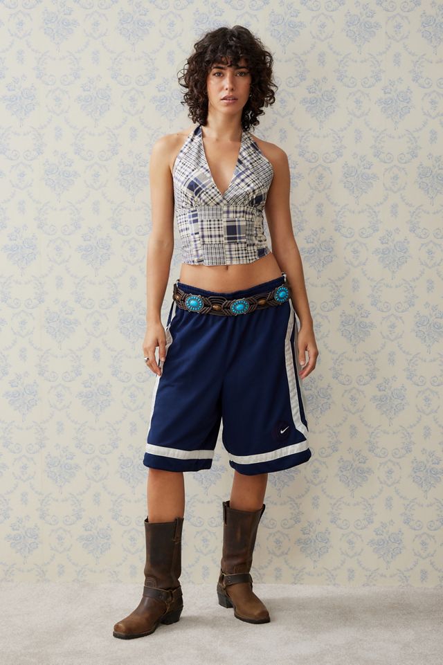 UO Eliza Checked Halter Top #2