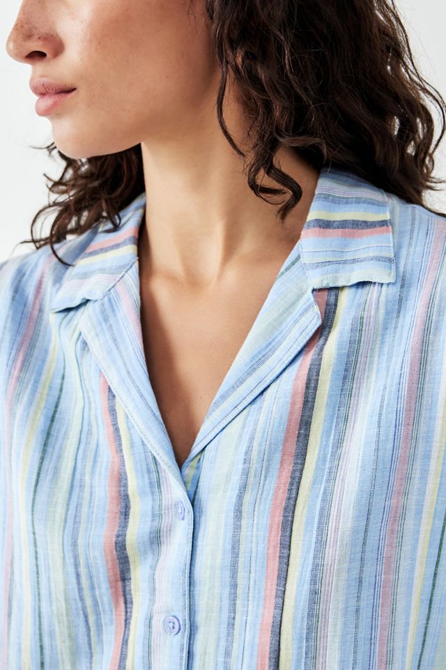 BDG Sunshine Stripe Crop Shirt #2