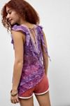Kimchi Blue Nadia Overdyed Eyelet Blouse