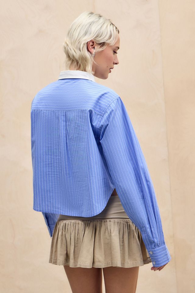 BDG Camicia Crop a Righe #3