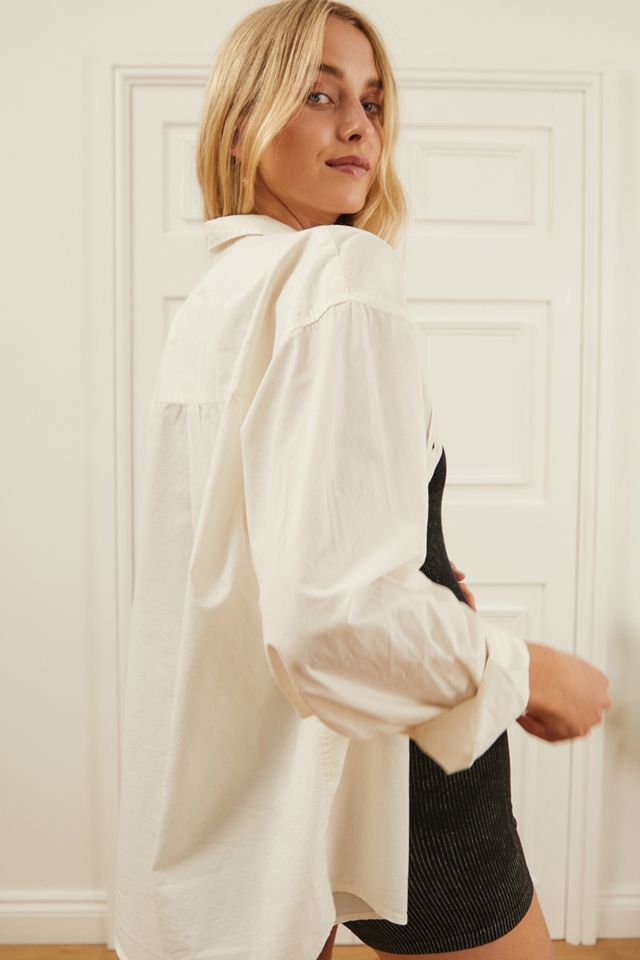 BDG Sadie Poplin Boyfriend Shirt #3