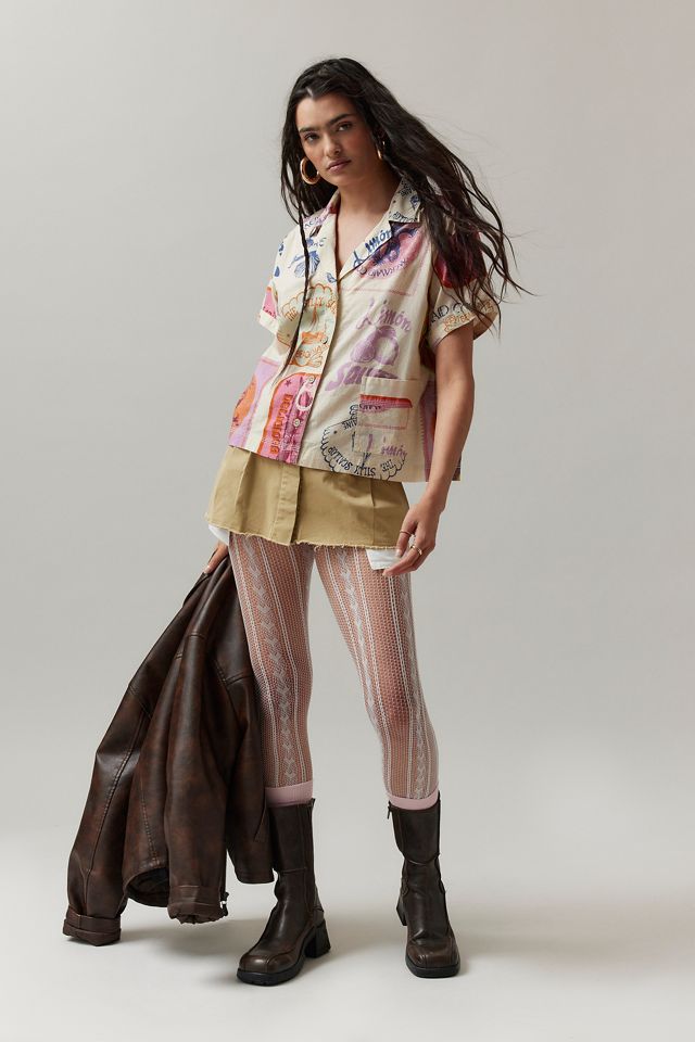 BDG Del Rey Souvenir Button-Down Top #2